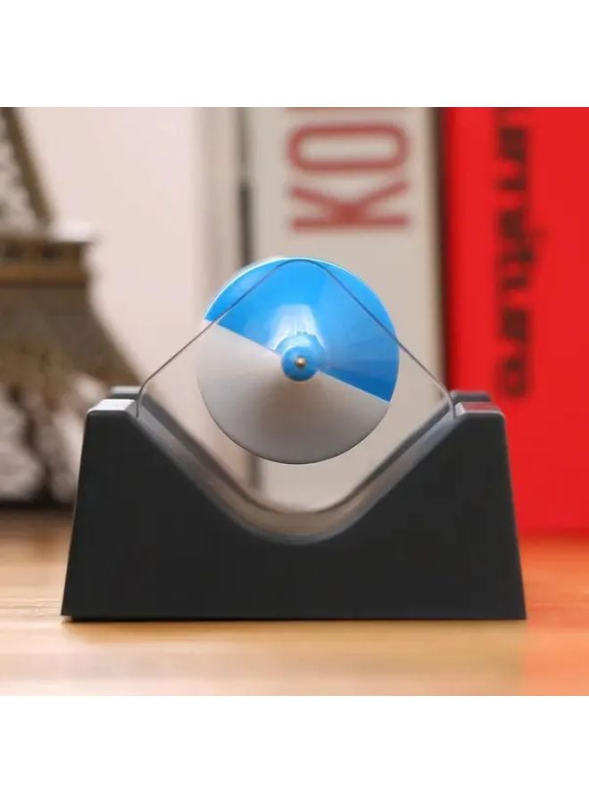 الأسود المغناطيسي المعلق الجيروسكوبي الحركة الدائمة التعليمية العلمية ديكور هدية - Image 5